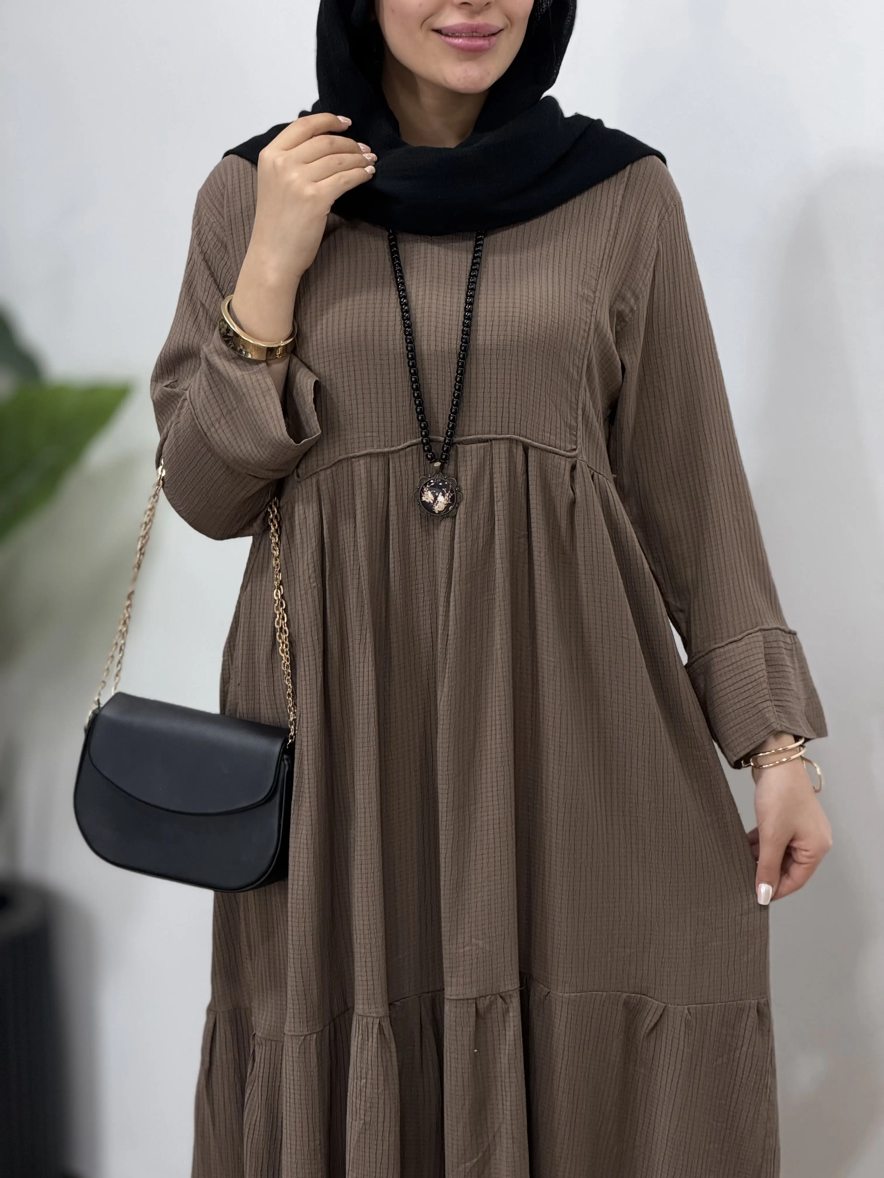 پیراهن مانتویی آهو(ایراد دار)